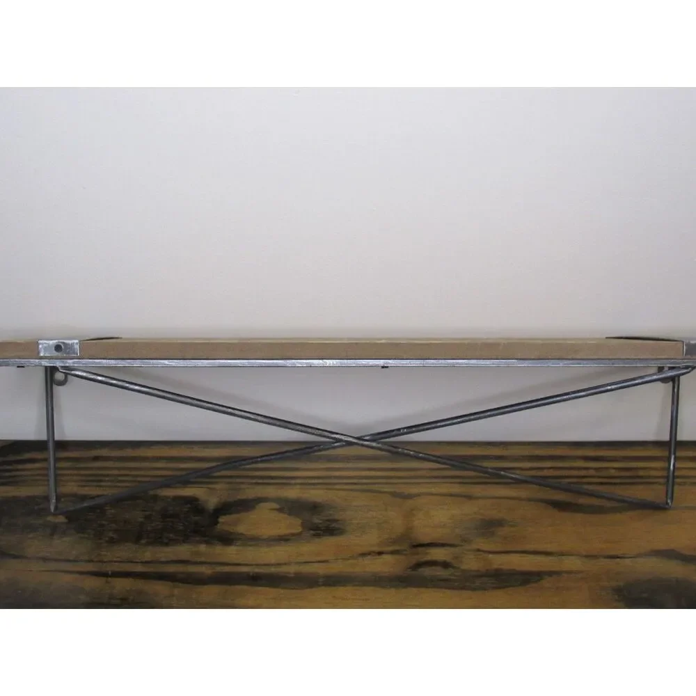 Glitzhome Decorative Ledge Floating Wall Shelf - Rustic Farmhouse Aesthetic